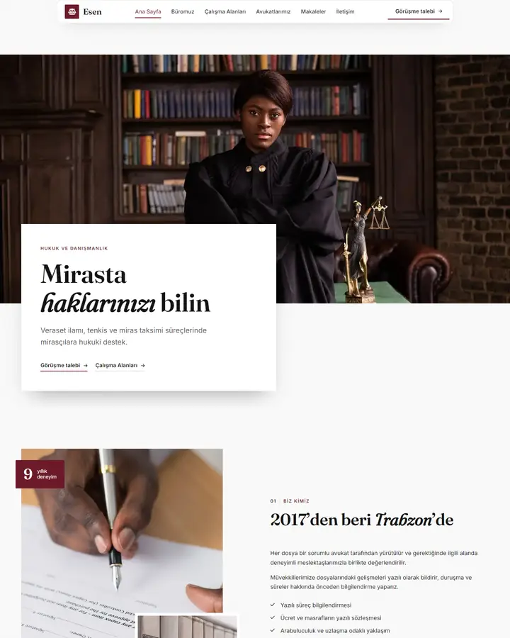 Tema 22 – Editoryal Dergi tasarım önizlemesi