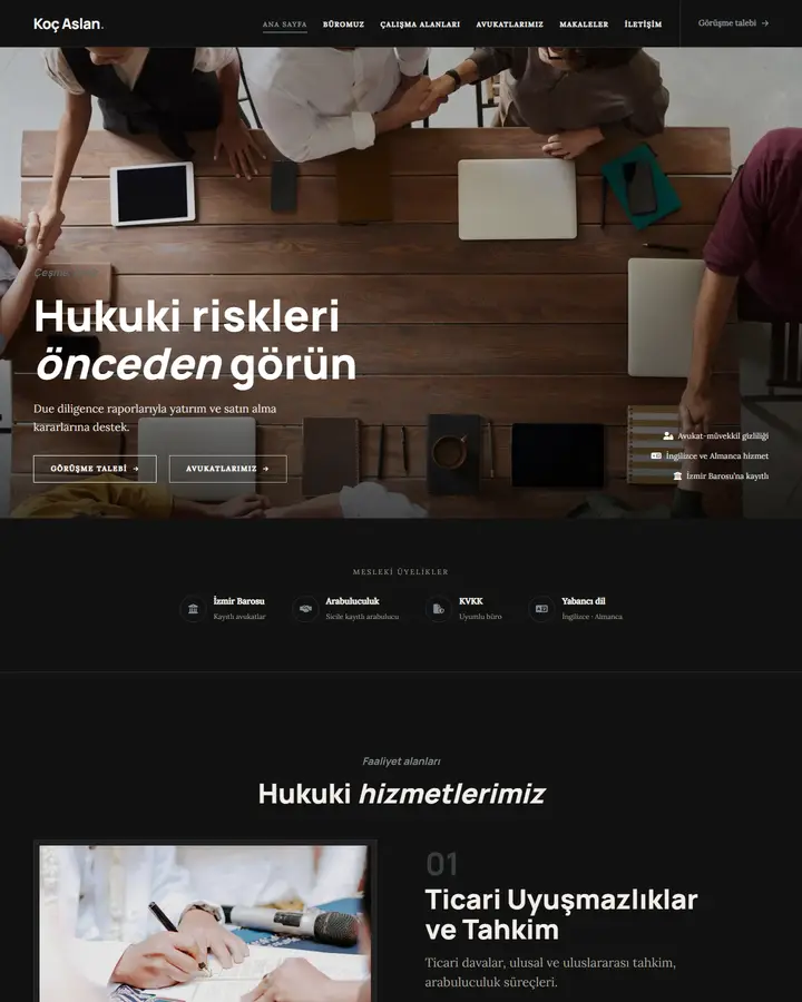 Tema 37 – Lüks & Zarif tasarım önizlemesi