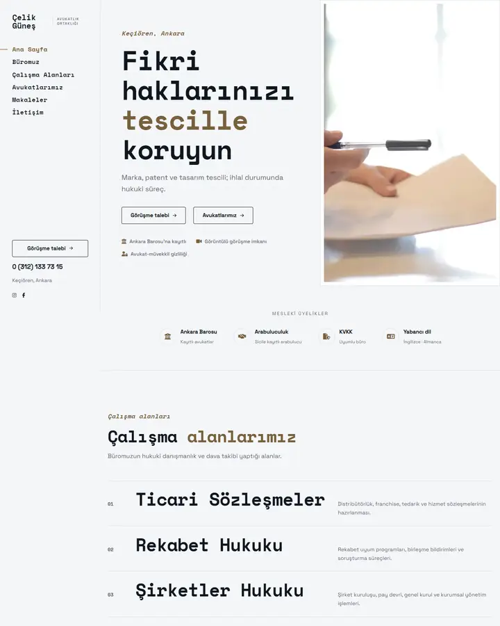 Tema 47 – Klasik Kurumsal tasarım önizlemesi